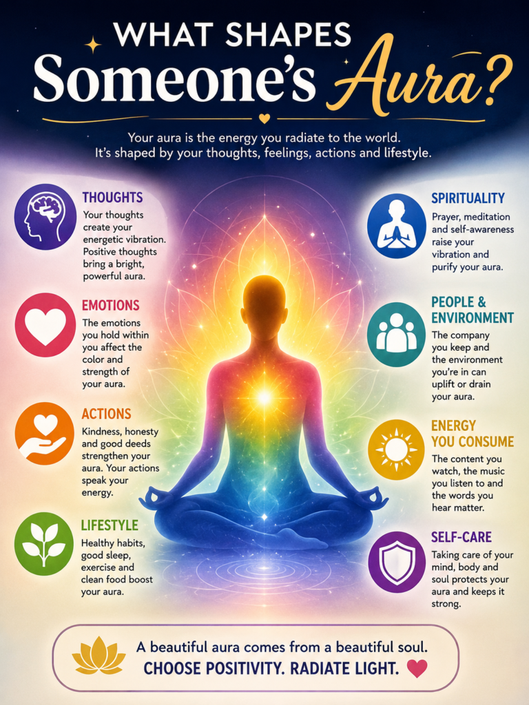 What Shapes Someone's Aura?