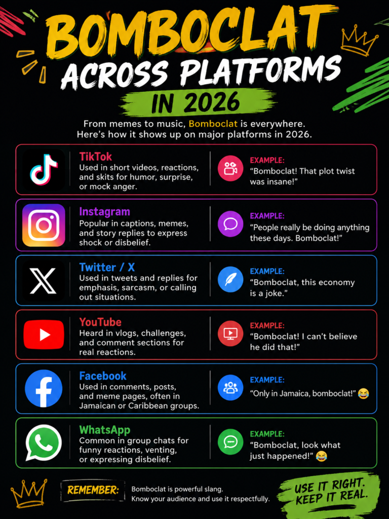 Bomboclat Across Platforms in 2026