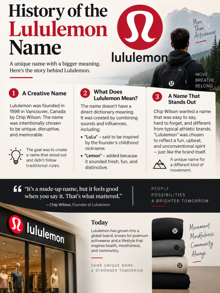 History of the Lululemon Name