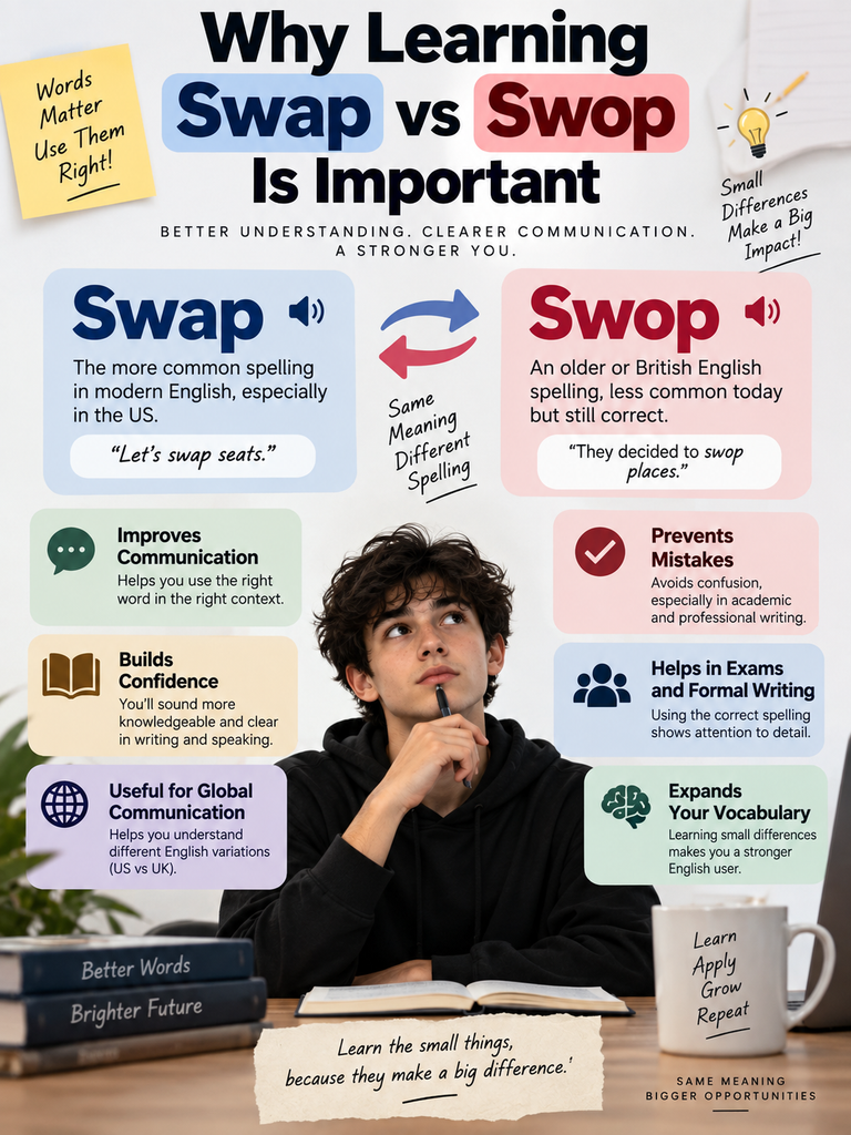 Why Learning Swap vs Swop Is Important