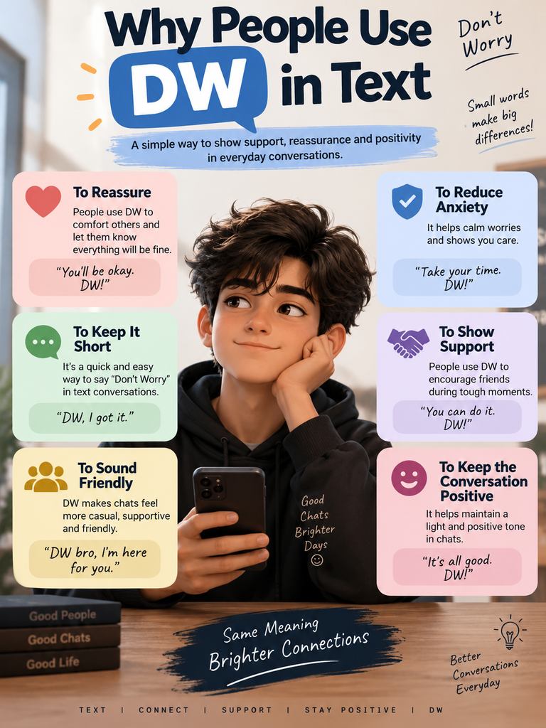 Why People Use DW in Text