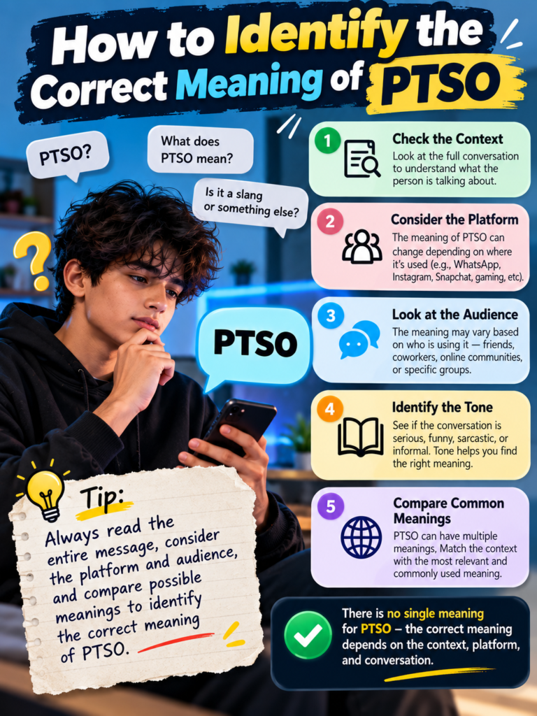 How to Identify the Correct Meaning of PTSO