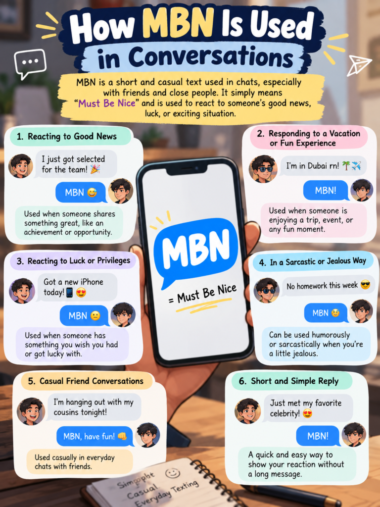 How MBN Is Used in Conversations