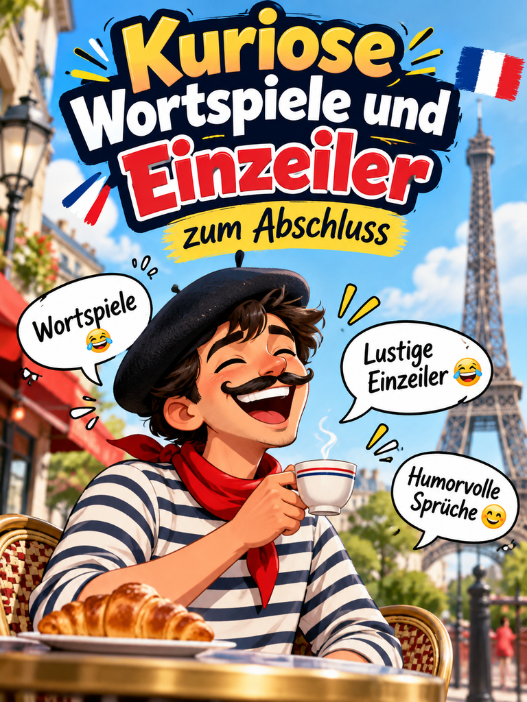 Kuriose Wortspiele und Einzeiler zum Abschluss
