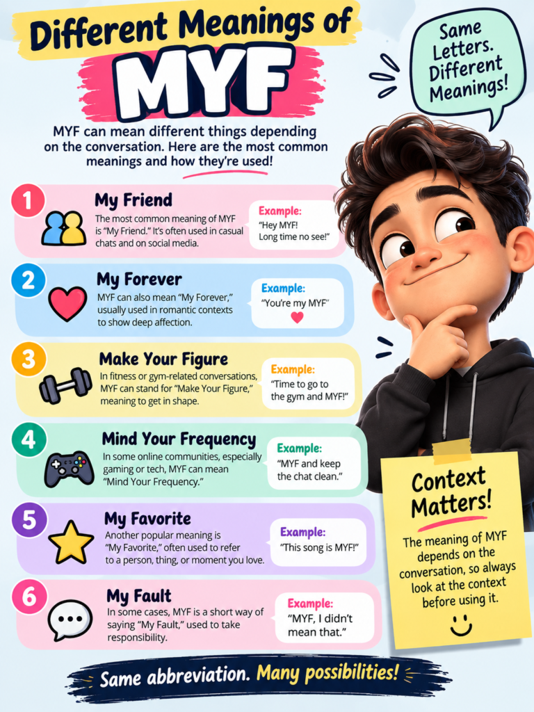 Different Meanings of MYF