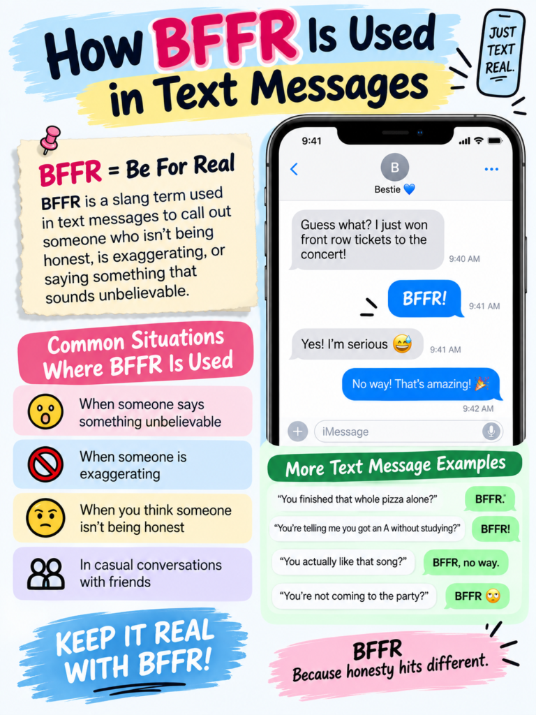 How BFFR Is Used in Text Messages