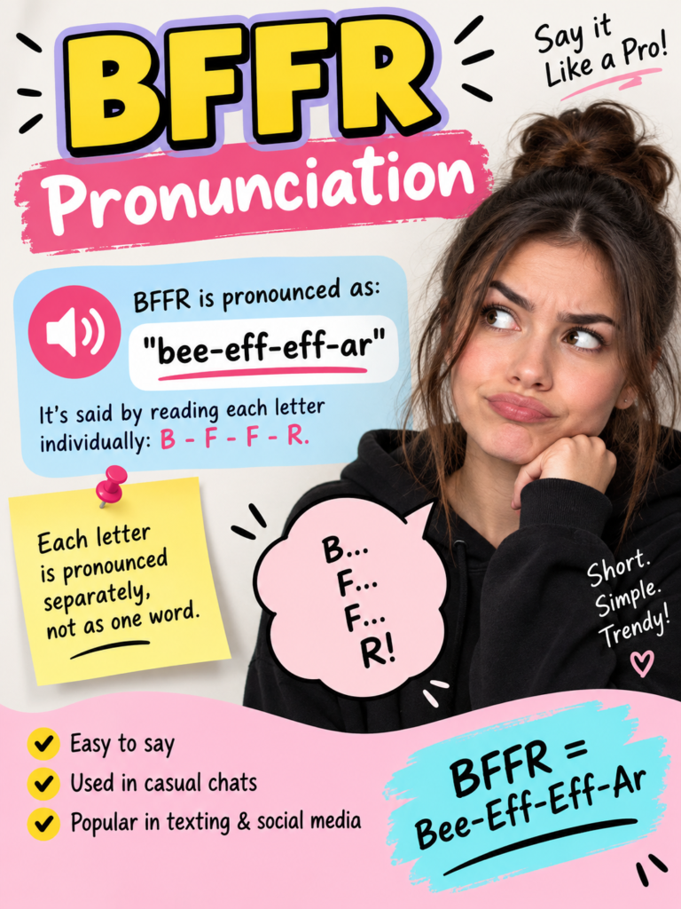 BFFR Pronunciation