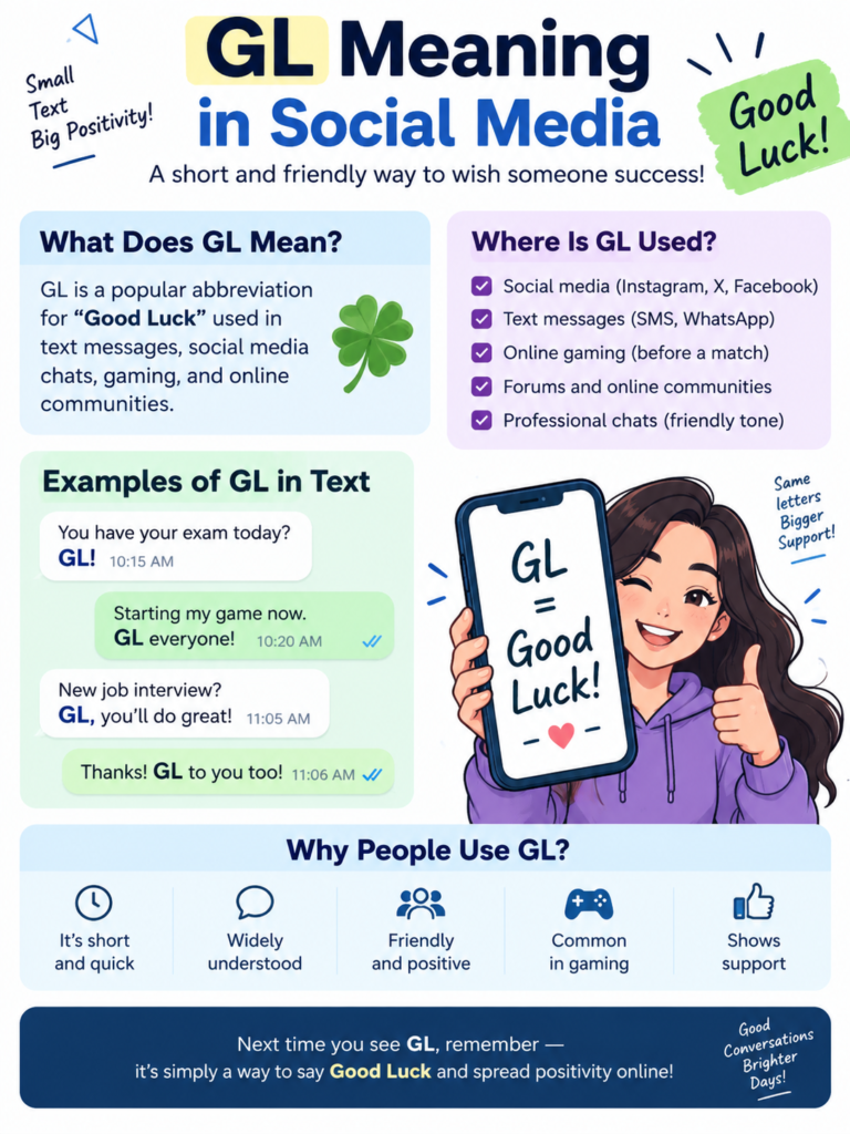 GL Meaning in Social Media