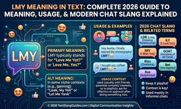 LMY Meaning in Text (Complete 2026 Guide to Meaning, Usage, and Modern Chat Slang Explained)