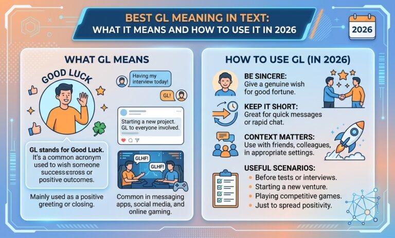 Best GL Meaning in Text What It Means and How to Use It In 2026