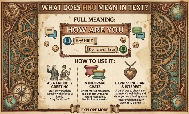 What Does HRU Mean in Text Full Meaning and How to Use It